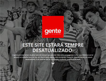 Tablet Screenshot of gentepropaganda.com